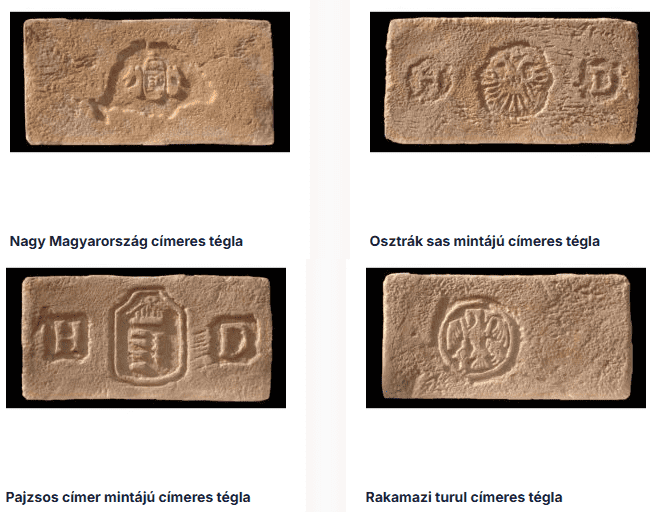 címeres tégla