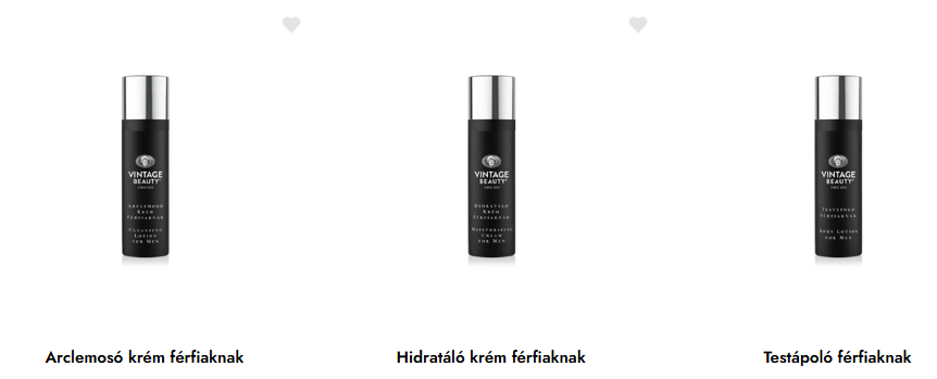 férfi arckrémek